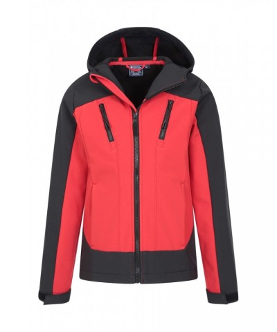 Extreme Kids Panelled Softshell Jacket Red $25.19 Jackets