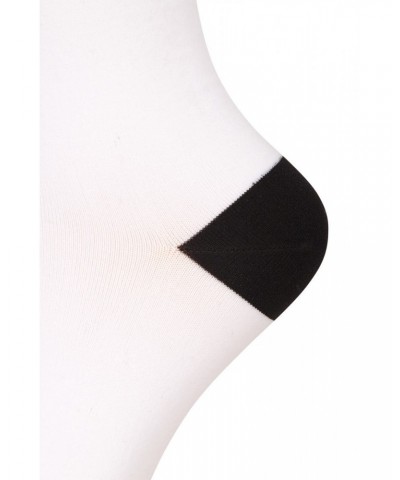 Racer Striped Womens Cycling Socks White $10.99 Accessories