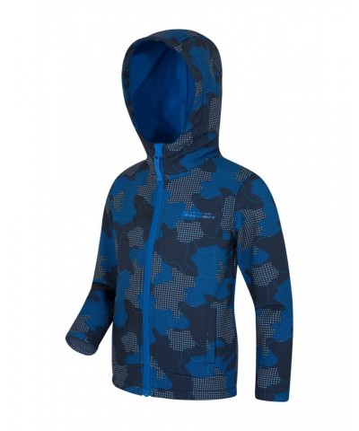 Exodus Kids Printed Water Resistant Softshell Two Tone Blue $14.78 Jackets