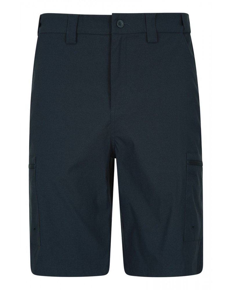 Trek II Mens Long Shorts Navy $22.79 Pants