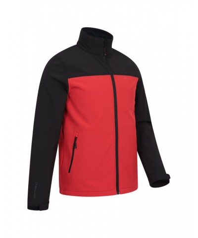 Vertex Mens Water Resistant Softshell Jacket Active Red $21.92 Jackets