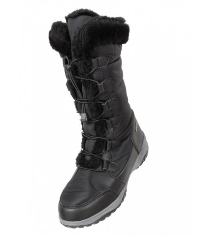 Snowflake Extreme Womens Adaptive Long Snow Boots Black $30.80 Footwear