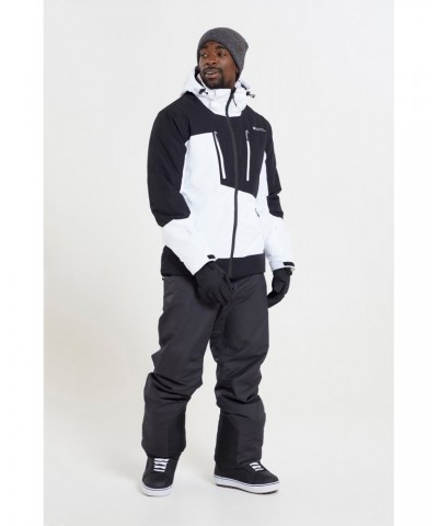 Supernova Mens Waterproof Ski Jacket White $55.90 Ski