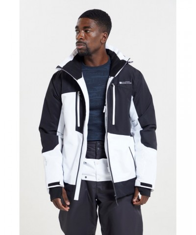 Supernova Mens Waterproof Ski Jacket White $55.90 Ski