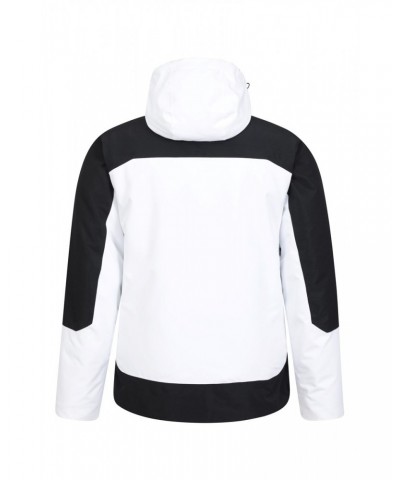 Supernova Mens Waterproof Ski Jacket White $55.90 Ski