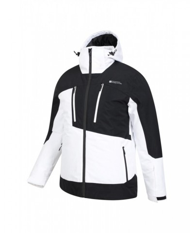 Supernova Mens Waterproof Ski Jacket White $55.90 Ski