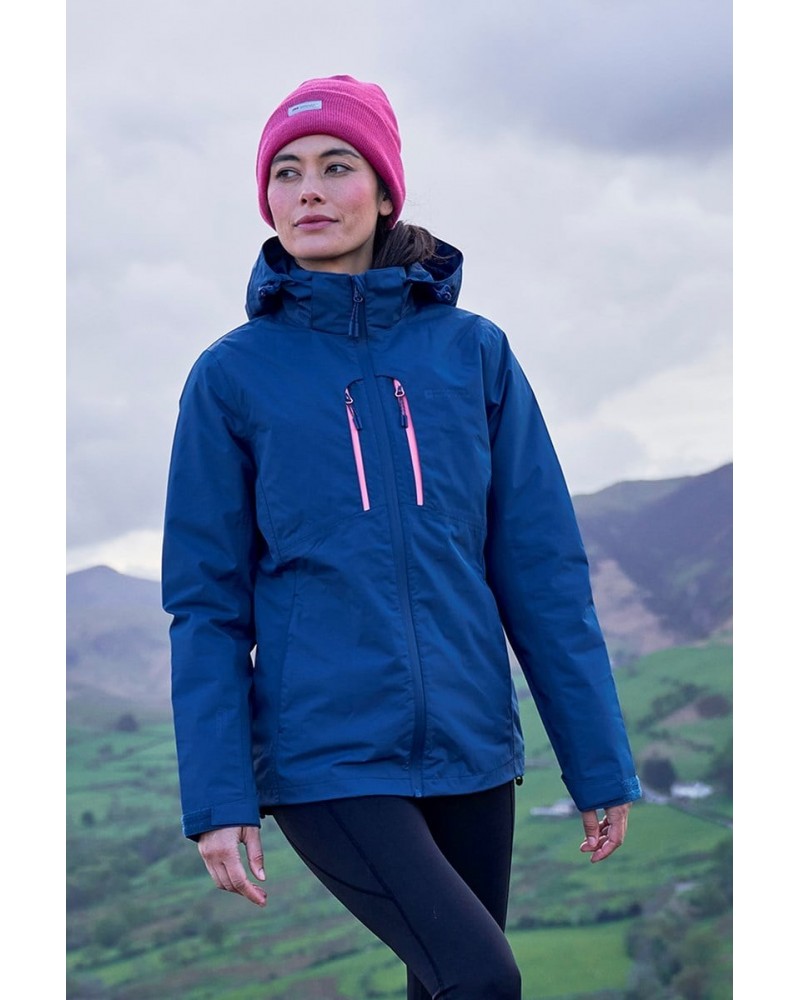 Rainforest Extreme Waterproof Womens Jacket Petrol $33.59 Jackets