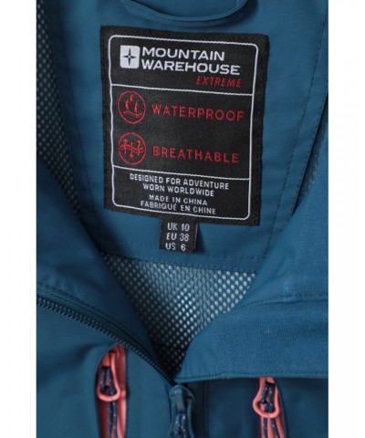 Rainforest Extreme Waterproof Womens Jacket Petrol $33.59 Jackets