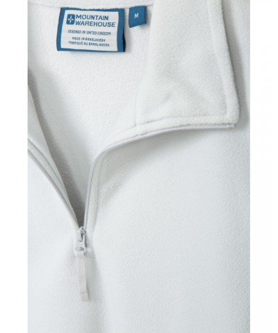 Camber Womens Half-Zip Fleece Light Grey $12.99 Fleece