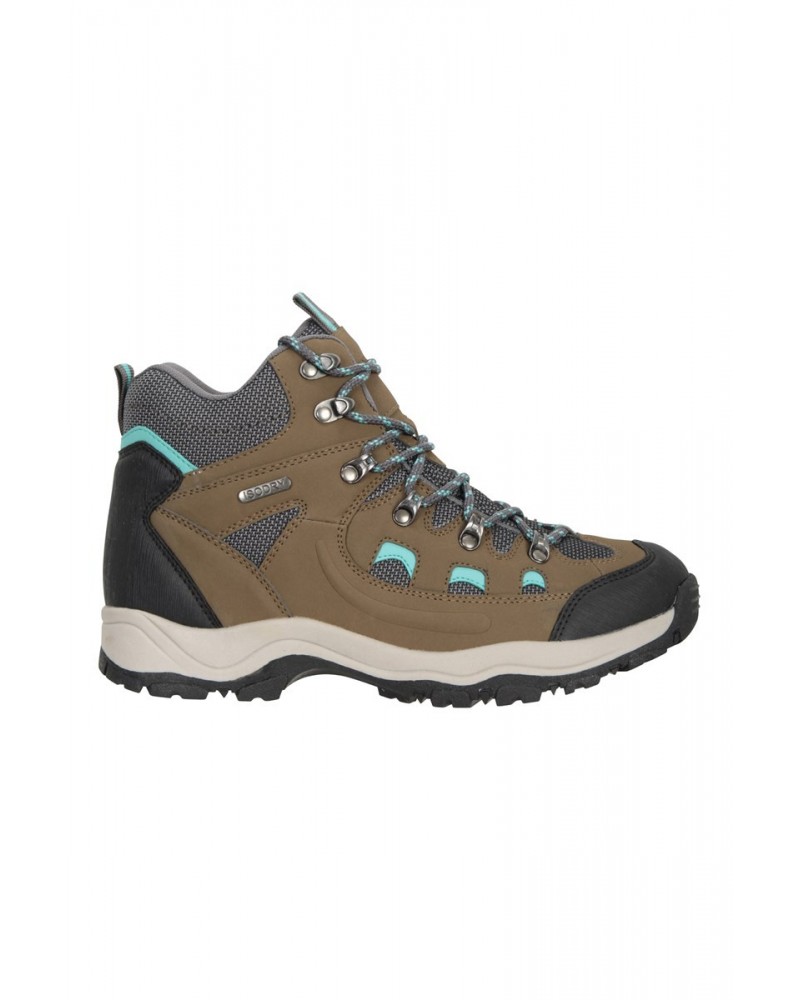 Adventurer Womens Waterproof Hiking Boots Khaki $28.80 Footwear