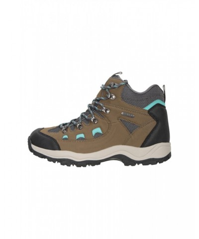 Adventurer Womens Waterproof Hiking Boots Khaki $28.80 Footwear