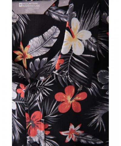 Hawaiian Short Sleeve Mens Shirt Navy $14.85 Tops