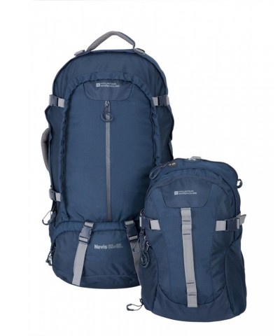 Nevis Extreme 65 + 15 Litre Backpack Navy $61.10 Backpacks