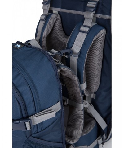 Nevis Extreme 65 + 15 Litre Backpack Navy $61.10 Backpacks