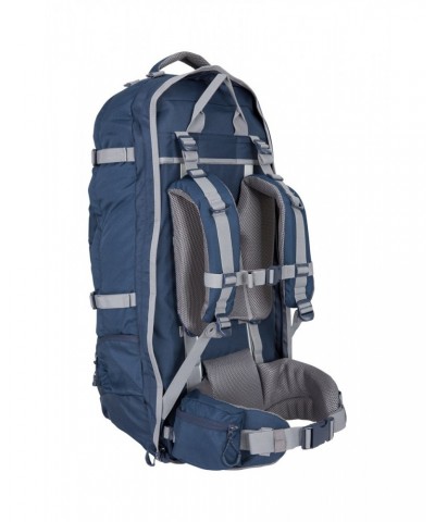 Nevis Extreme 65 + 15 Litre Backpack Navy $61.10 Backpacks