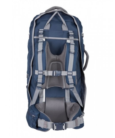 Nevis Extreme 65 + 15 Litre Backpack Navy $61.10 Backpacks