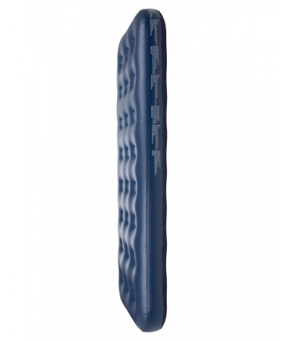 Single Flocked Air Bed Navy $13.86 Sleeping Bags