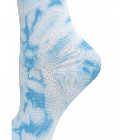 Tie Dye Kids Recycled Socks Multipack Pale Blue $10.25 Accessories