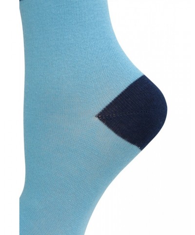 Tie Dye Kids Recycled Socks Multipack Pale Blue $10.25 Accessories