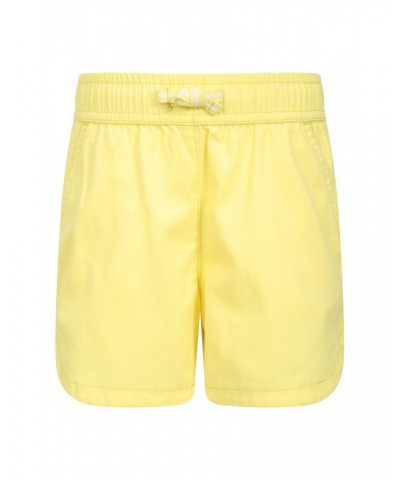 Waterfall Girls Organic Shorts Yellow $14.49 Pants