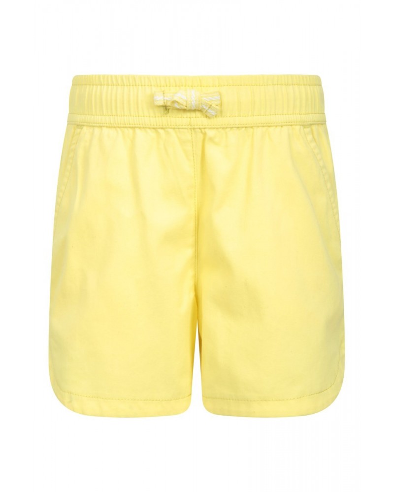 Waterfall Girls Organic Shorts Yellow $14.49 Pants