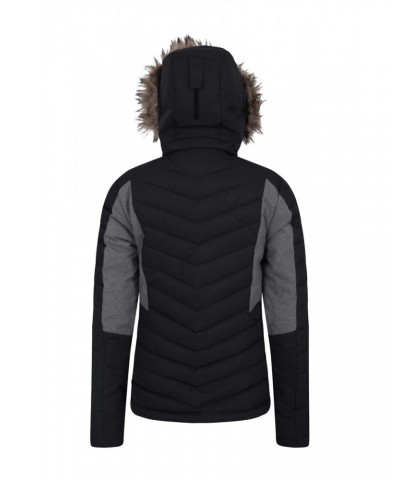 Powder Women Insulated Ski Jacket Black $49.39 Jackets