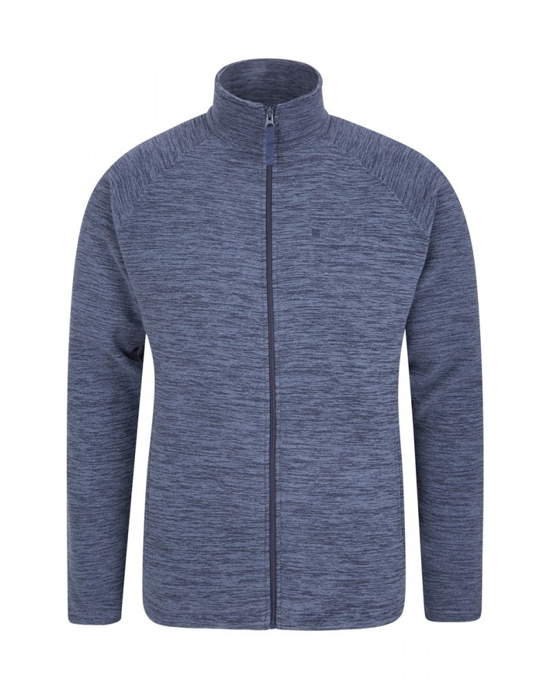 Snowdon Mens Full Zip Fleece Navy $21.08 Fleece