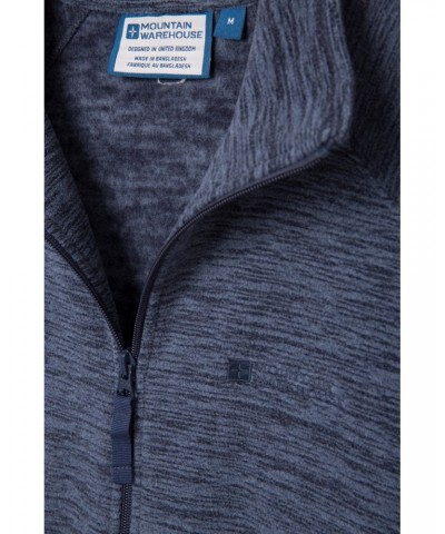 Snowdon Mens Full Zip Fleece Navy $21.08 Fleece