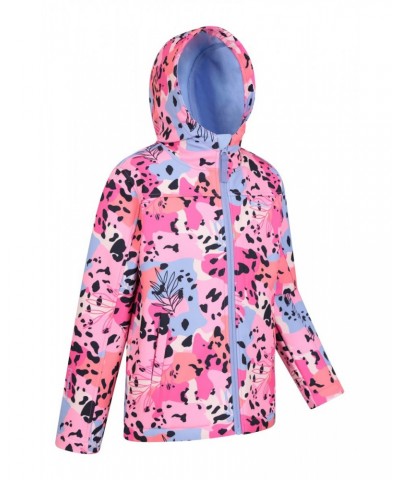 Exodus II Kids Printed Water-resistant Softshell Unboxed Pink $19.46 Jackets