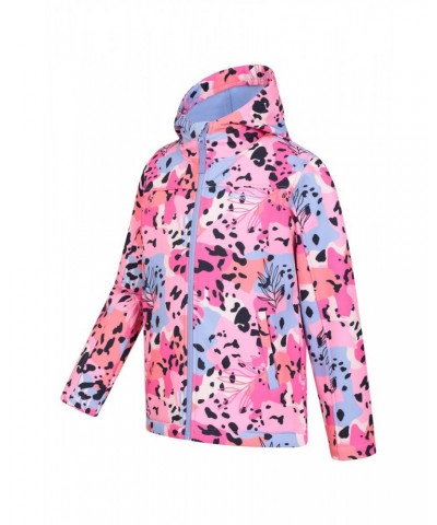 Exodus II Kids Printed Water-resistant Softshell Unboxed Pink $19.46 Jackets