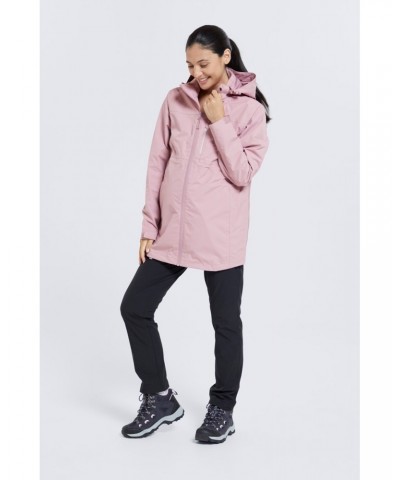 Rainforest Extreme Womens Waterproof Maternity Jacket Light Pink $33.15 Jackets