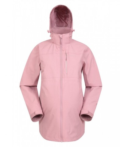 Rainforest Extreme Womens Waterproof Maternity Jacket Light Pink $33.15 Jackets