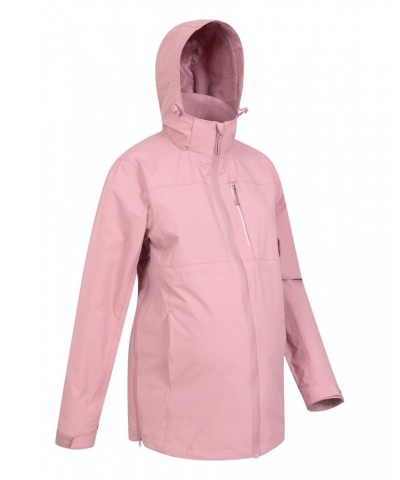 Rainforest Extreme Womens Waterproof Maternity Jacket Light Pink $33.15 Jackets