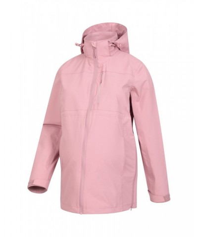 Rainforest Extreme Womens Waterproof Maternity Jacket Light Pink $33.15 Jackets