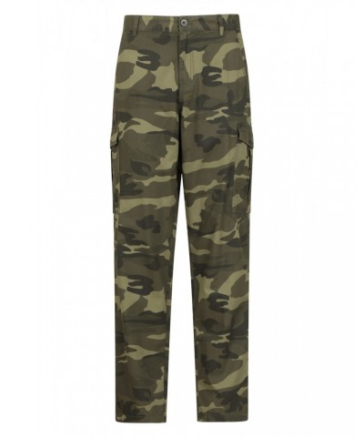 Lakeside Camo Mens Cargo Pants - Short Length Khaki $18.13 Pants