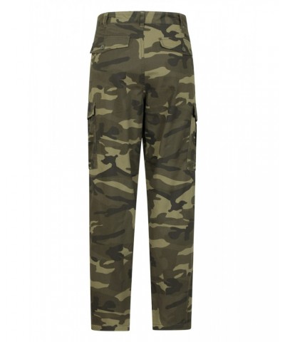 Lakeside Camo Mens Cargo Pants - Short Length Khaki $18.13 Pants