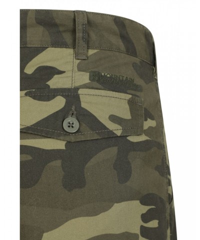 Lakeside Camo Mens Cargo Pants - Short Length Khaki $18.13 Pants