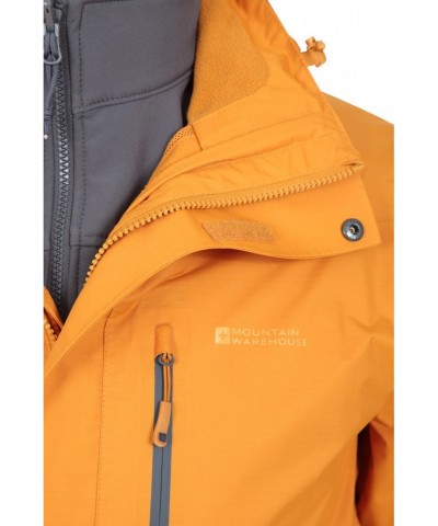 Bracken Extreme 3 in 1 Mens Waterproof Jacket Mustard $55.50 Jackets