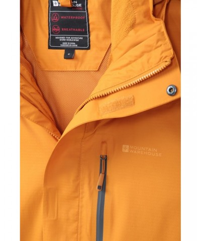 Bracken Extreme 3 in 1 Mens Waterproof Jacket Mustard $55.50 Jackets