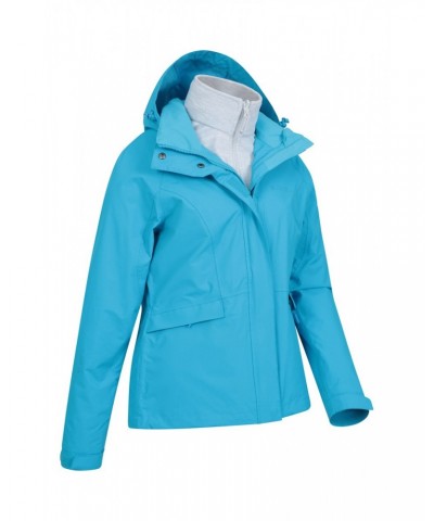 Thunderstorm 3-in-1 Womens Jacket Turquoise $39.20 Jackets