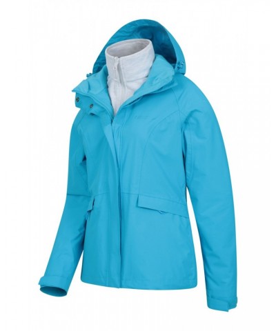 Thunderstorm 3-in-1 Womens Jacket Turquoise $39.20 Jackets