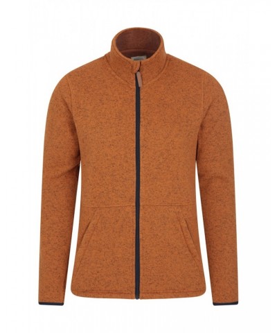 Idris II Mens Full-Zip Fleece Jacket Mustard $19.37 Fleece