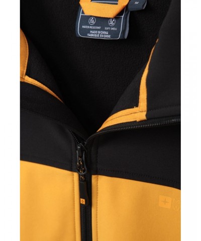 Vertex Mens Water Resistant Softshell Jacket Bright Yellow $20.21 Jackets