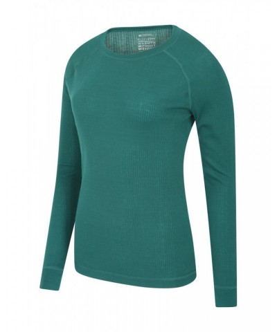 Talus Womens Thermal Top Dark Green $13.49 Thermals