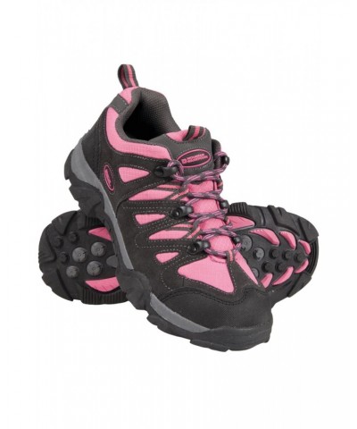 Cannonball Kids Adaptive Hiking Shoes Coral $21.08 Active