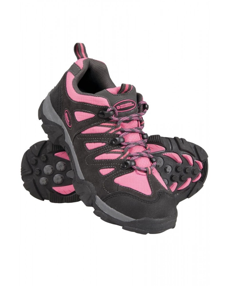 Cannonball Kids Adaptive Hiking Shoes Coral $21.08 Active