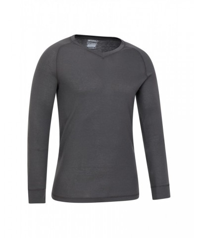 Talus Mens Thermal Top Charcoal $11.72 Active