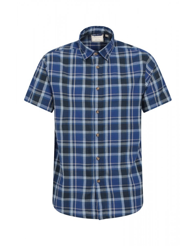 Weekender Mens Shirt Bright Blue $16.19 Tops