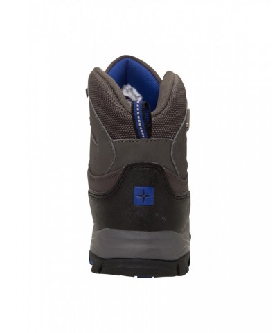 Softshell Kids Waterproof Hiking Boots Dark Grey $35.74 Footwear