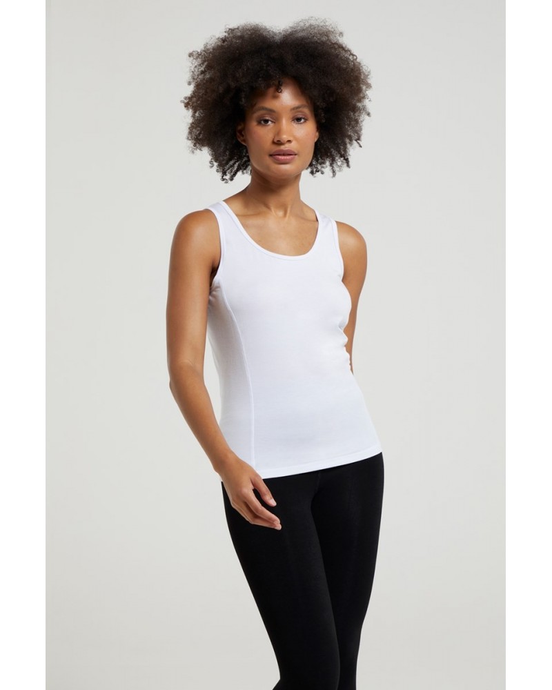 Keep The Heat Womens IsoTherm Tank Top White $11.95 Thermals